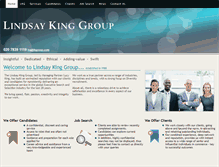 Tablet Screenshot of lkgroup.com